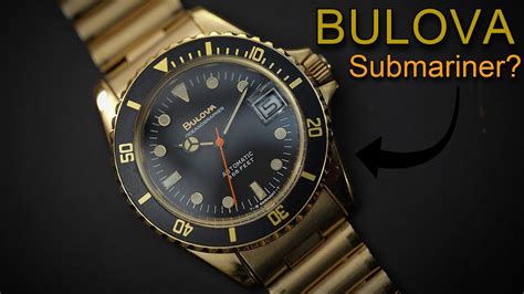 bulova rolex submariner